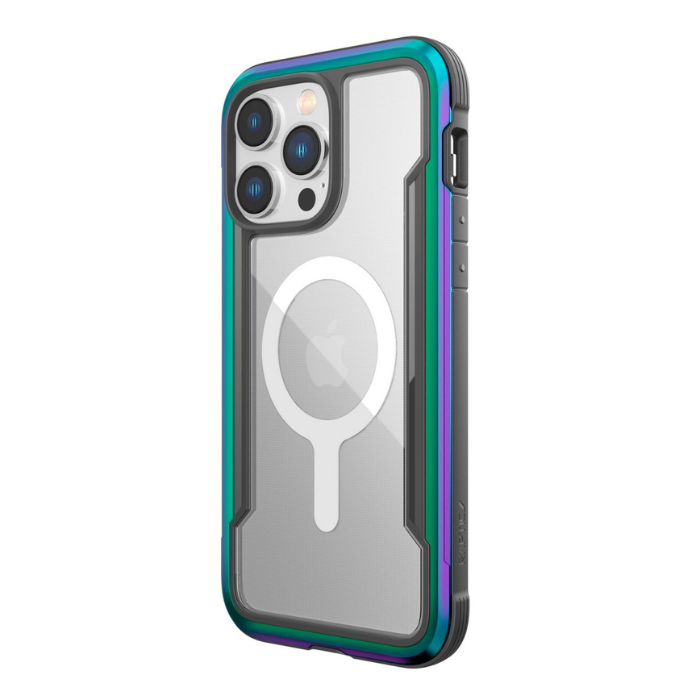 Raptic - iPhone 14 Pro Max - Carcasa Shield Magsafe - Iridescent