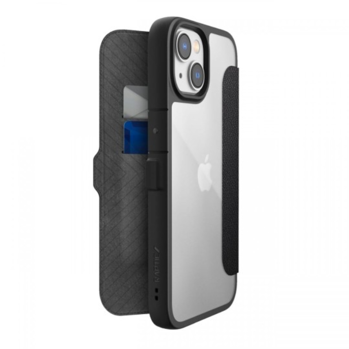 Raptic - iPhone 14/13- Carcasa Urban Folio - Black