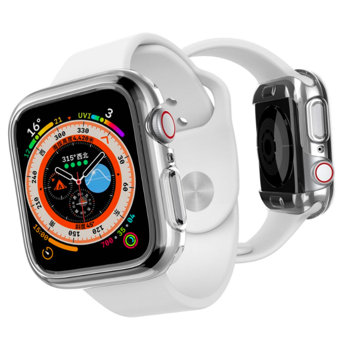 Raptic - Apple Watch Ultra 49mm - Carcasa 360X - Clear