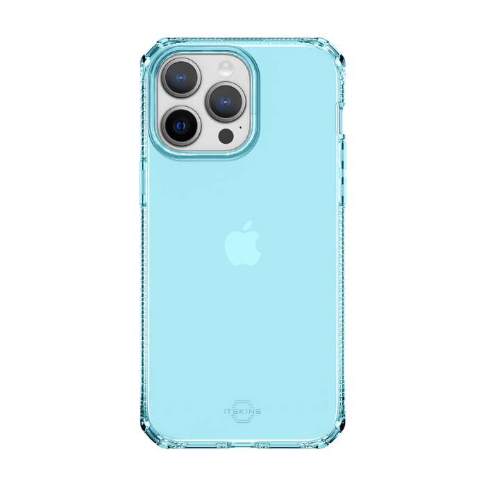 ITSKINS - iPhone 14 Pro Max ( 6.7") - Carcasa SPECTRUM R // CLEAR - Light Blue