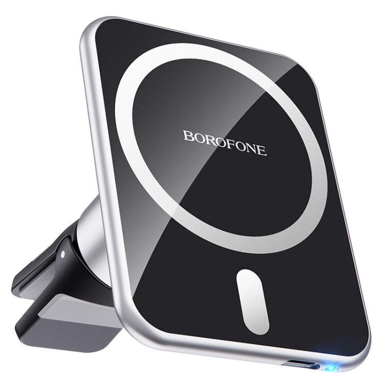 Borofone - BH43 Xperience magnetic wireless charging car holder