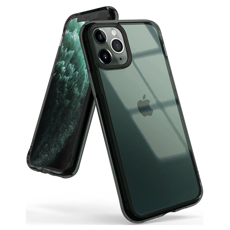 Ringke - iPhone 11 Pro Max - Carcasa FUSION - Color SMOKE BLACK