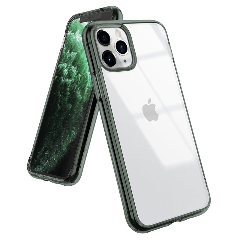 Ringke - iPhone 11 Pro Max - Carcasa FUSION - Color PINE GREEN