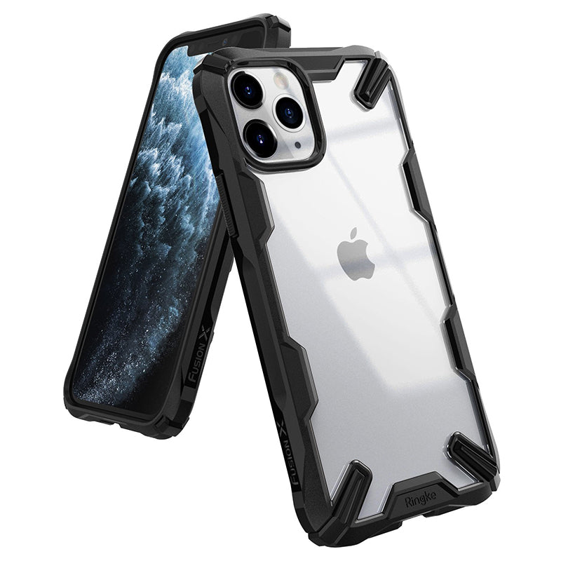 Ringke - iPhone 11 Pro - Carcasa FUSION X - Color BLACK