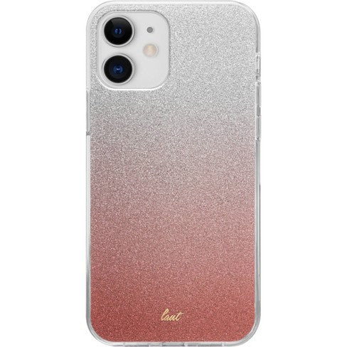 Laut - iPhone 12 Mini - Carcasa modelo Ombre Sparkle - Peach