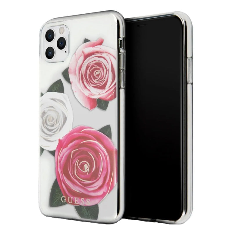 Guess - iPhone 11 Pro Max - Carcasa Flower Desire - Roses