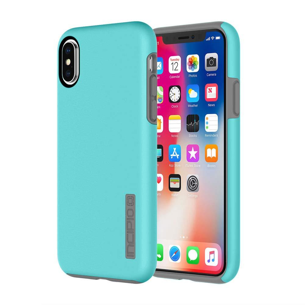 Incipio - iPhone X/XS - Carcasa DualPro - Turquoise Charcoal