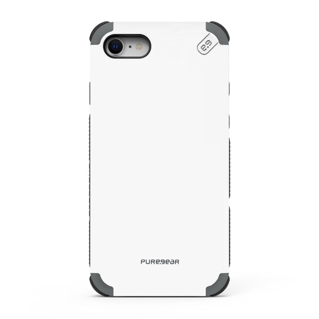 PureGear - iPhone 7/8 - Carcasa Dualtek Pro - Blanco/Transparente