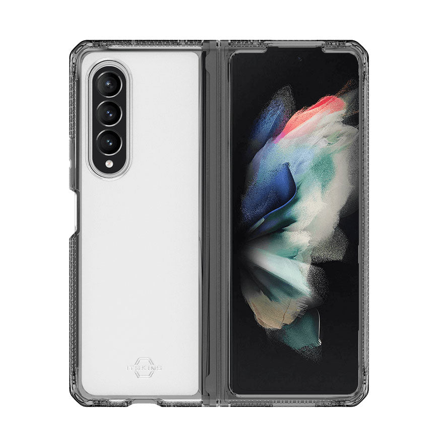 ITSKINS - Galaxy Z Fold3 5G - Carcasa HYBRID CLEAR - Black and Transparent