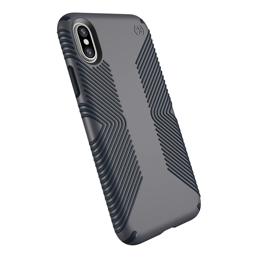 Speck - iPhone XS Max - Carcasa Presidio - Graphite Grey/Charcoal Grey