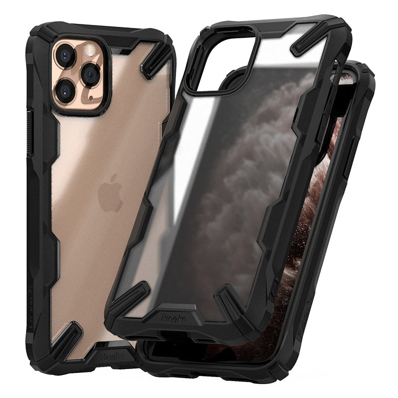 Ringke - iPhone 11 Pro Max - Carcasa FUSION X MATTE - Color BLACK