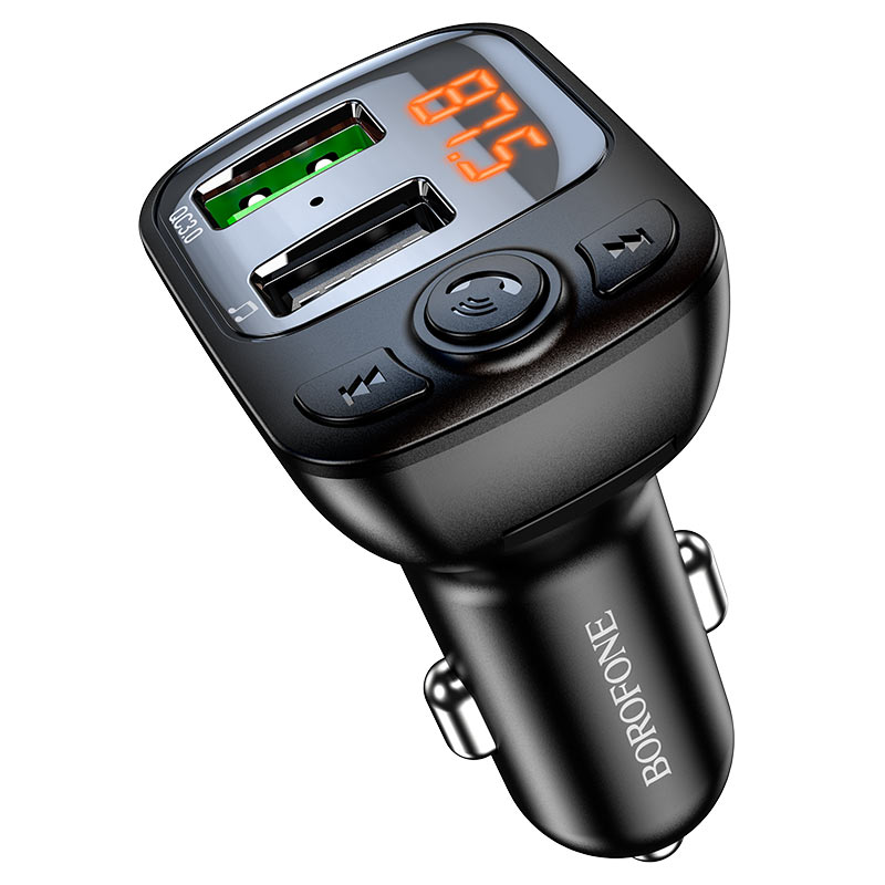 Borofone - BC41 Eminency QC3.0 Car BT FM transmitter