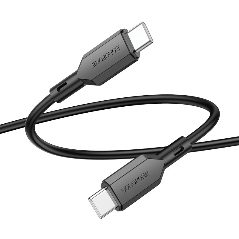 Borofone - BX70 iP PD charging data cable - negro