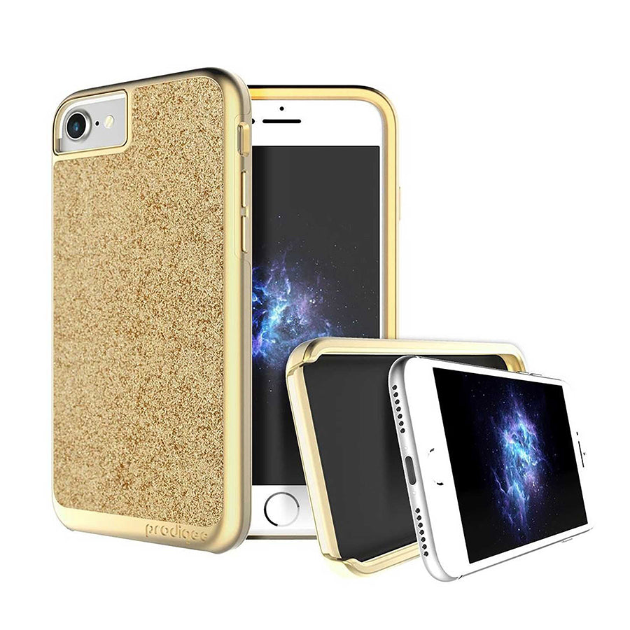 Prodigee - iPhone 7/8 - Carcasa Sparkle - Gold