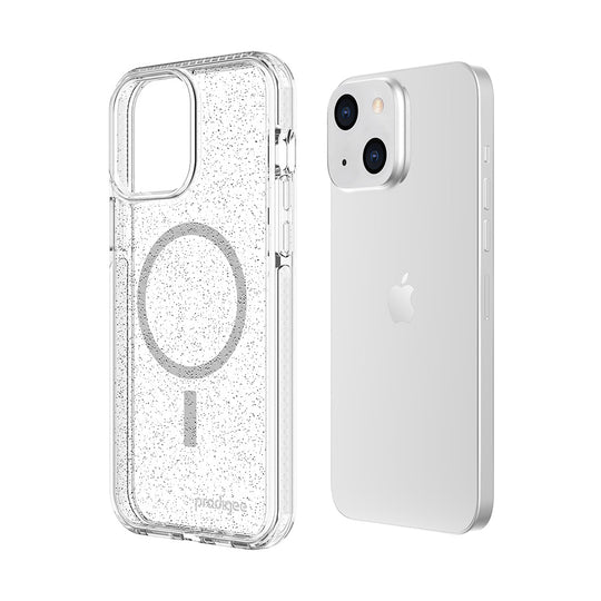 Prodigee - iPhone 14/13 - Carcasa Superstar - Clear + Mag