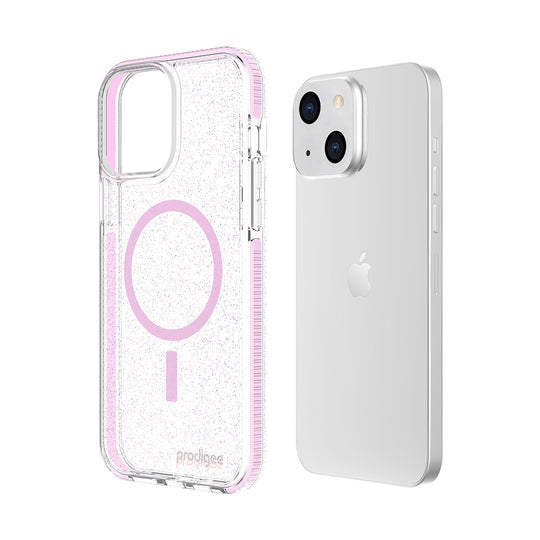 Prodigee - iPhone 14/13 - Carcasa Superstar - Rose + Mag