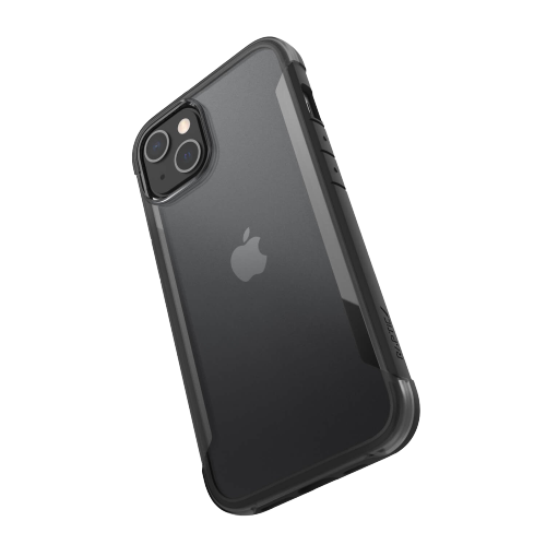 Raptic - iPhone 14/13 - Carcasa Raptic Terrain (100% biodegradable material) - Black/clear