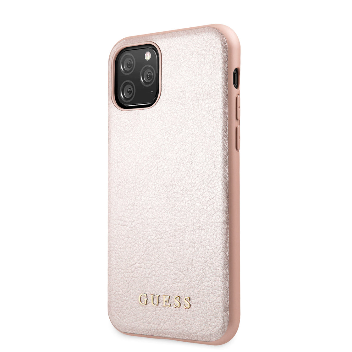 Guess - iPhone 11 Pro - Carcasa Iridescent Collection - Rose Gold