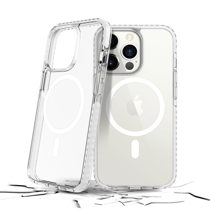 Prodigee - iPhone 13 Pro - Carcasa Magneteek - White