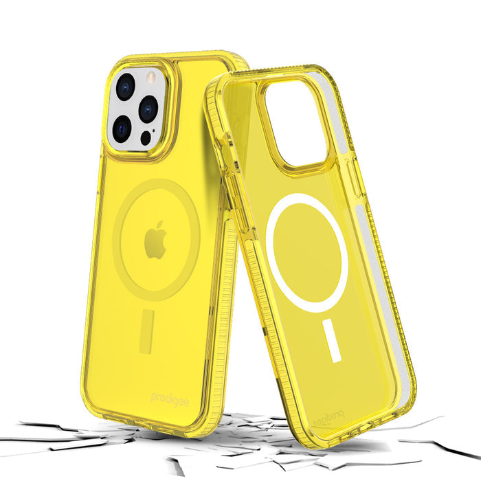 Prodigee - iPhone 13 Pro Max - Carcasa Safetee Neo - Lemon + Mag