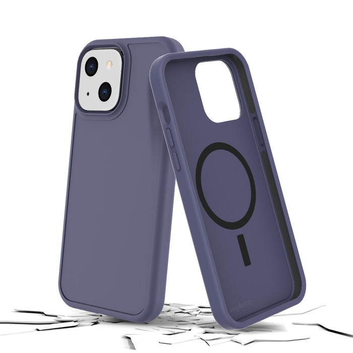 Prodigee - iPhone 14/13 - Carcasa Safetee Smooth - Slate + Mag