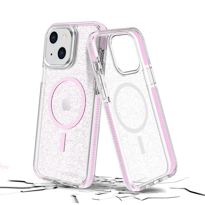 Prodigee - iPhone 14/13 - Carcasa Superstar - Rose + Mag