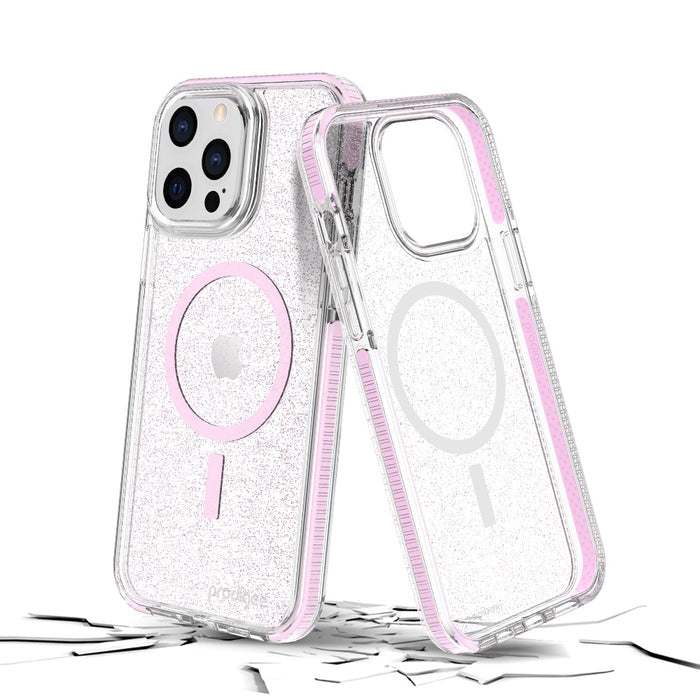 Prodigee - iPhone 13 Pro - Carcasa Superstar - Rose + Mag