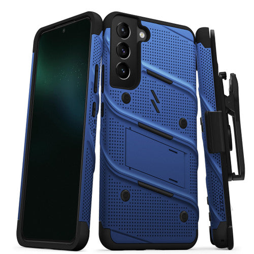 Zizo - Galaxy S20 Ultra - Carcasa Bolt - Azul/Negro