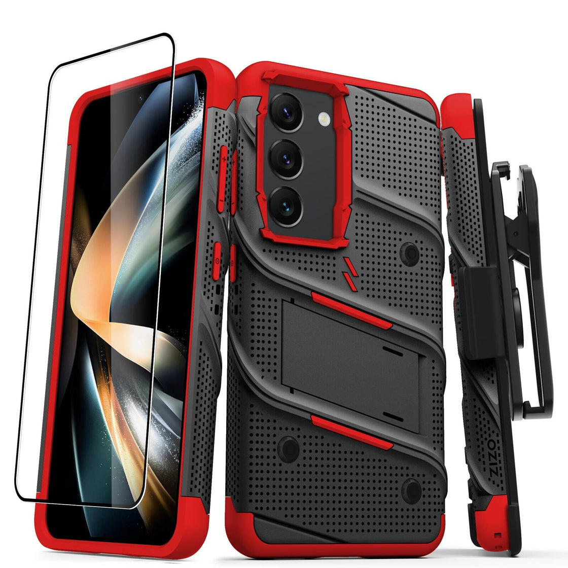 ZIZO - Galaxy S23 Plus - Carcasa BOLT - Red