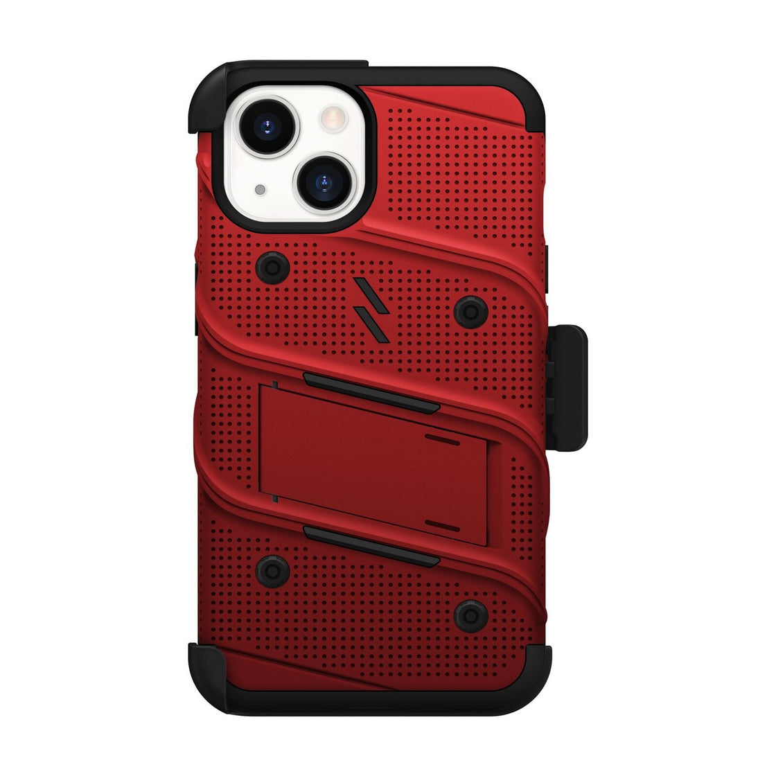 Zizo - iPhone 14 (6.1) - Carcasa BOLT Bundle- Red