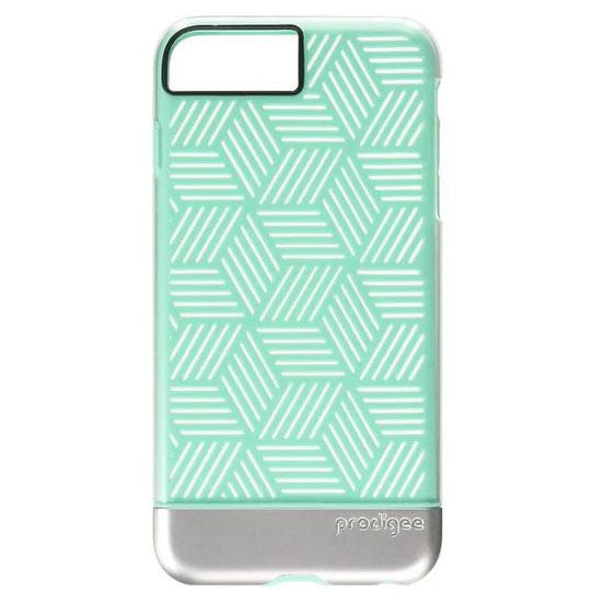 Prodigee - iPhone 7 Plus/8 Plus - Carcasa Stencil - Aqua Silver