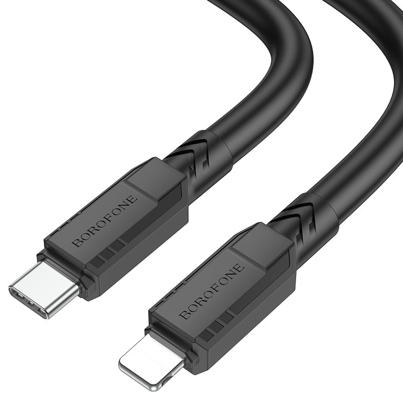 Borofone - BX81 iP Goodway PD charging data cable - negro